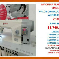 Maquina Plana Singer 141G20